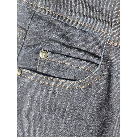 NWOT Kerrits Women’s Stretch Denim Knee Patch Breeches M Color-Bloc Riding Pants - Picture 7 of 16